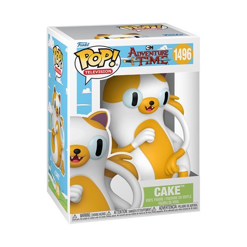 Adventure Time: Fionna and Cake Funko Pop! Television - Set of 2 (Cake #1496, and Fionna #1495) Collectible Vinyl Figures - Estimated Arrival: Oct. 2025 (PRE-SALE)