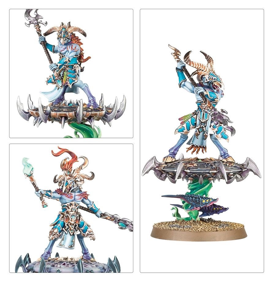 Warhammer 40K Combat Patrol Thousand Sons - 15 Miniatures Including Daemon Prince, Rubric Marines & Tzaangor Units - Warhammer 40,000 Chaos Army Set