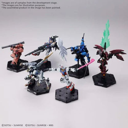 Bandai Hobby Gunpla Gundam Assemble 01 Starter Set Model Kit – Mini Gundam Figure Assembly Kit, Beginner Friendly Gunpla Set, Anime Mecha Collectible for Gundam Fans and Hobby (PRE-ORDER NOVEMBER)