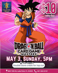 Dragon Ball Super Card Game Masters Tournament – May 3 (Sun) 5PM