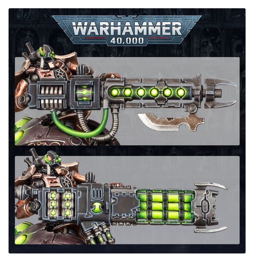 Warhammer 40,000 Necrons Lokhust Heavy Destroyer Push-Fit Miniature Model Kit with Gauss Destructor or Enmitic Exterminator, 60mm Base, Warhammer 40K Necron Army Unit (PRE-ORDER)