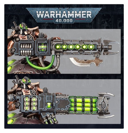 Warhammer 40,000 Necrons Lokhust Heavy Destroyer Push-Fit Miniature Model Kit with Gauss Destructor or Enmitic Exterminator, 60mm Base, Warhammer 40K Necron Army Unit (PRE-ORDER)
