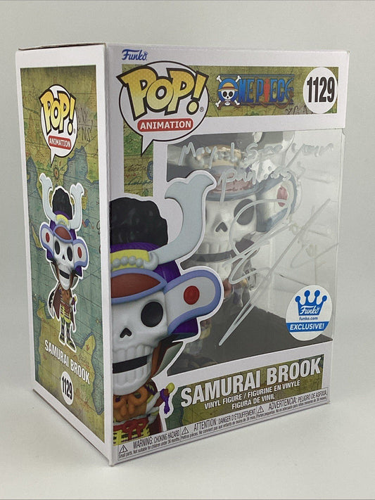 Funko Pop! Vinyl: One Piece - Samurai Brook - Sgnd Ian Sinclair #1129