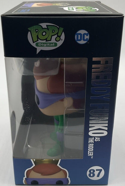 Funko Pop! Vinyl: DC Universe - Freddy Funko as the Riddler #87 (Digital Pop!)