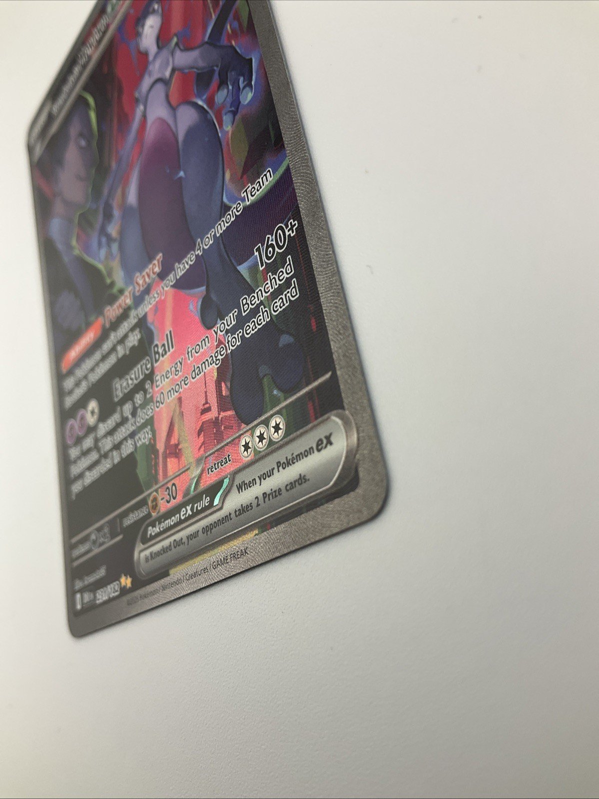 Pokemon TCG: Team Rocket's Mewtwo ex 231/182 SIR Destined Rivals