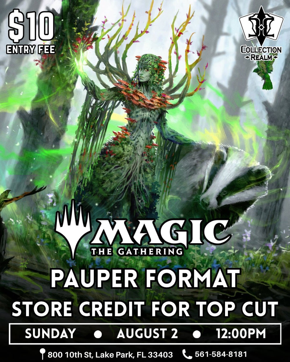 Magic: The Gathering Pauper Format – August 2, 2026 (Sunday 12:00 PM)