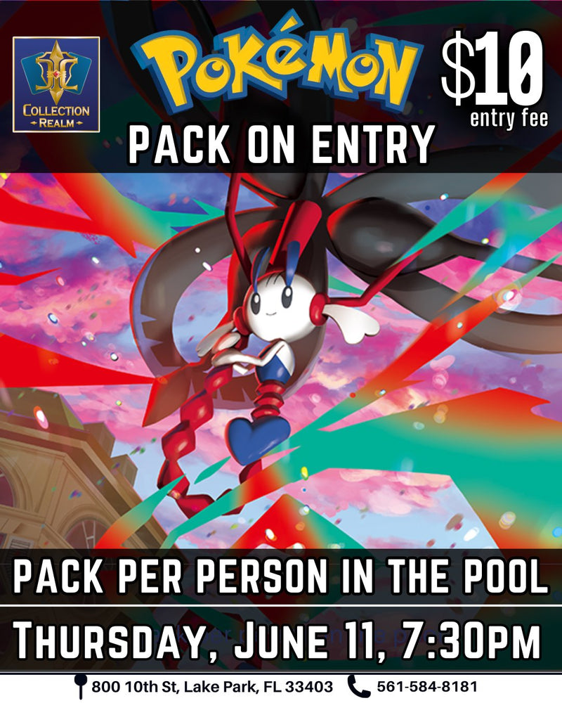 Pokémon TCG Tournament – June 11, 2026 (Thursday 7:30PM)
