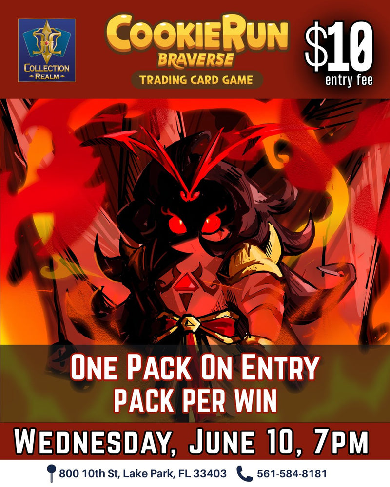 Cookie Run Braverse TCG Tournament – June 10, 2026 (Wednesday 7PM)