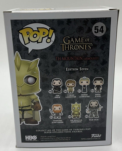 Funko Pop! Vinyl: Game of Thrones - The Mountain (Armoured) #54 2017 Summer Con