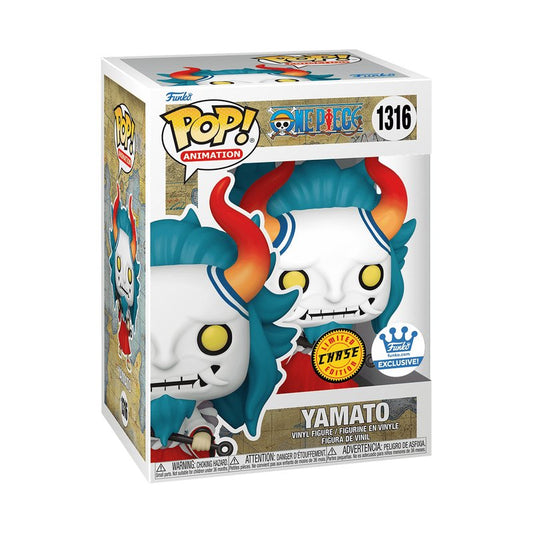 Yamato Funko Pop! Animation One Piece - Approx. 4.7" Collectible Exclusive Chase Limited Vinyl Figure #1316 with Window Display Box