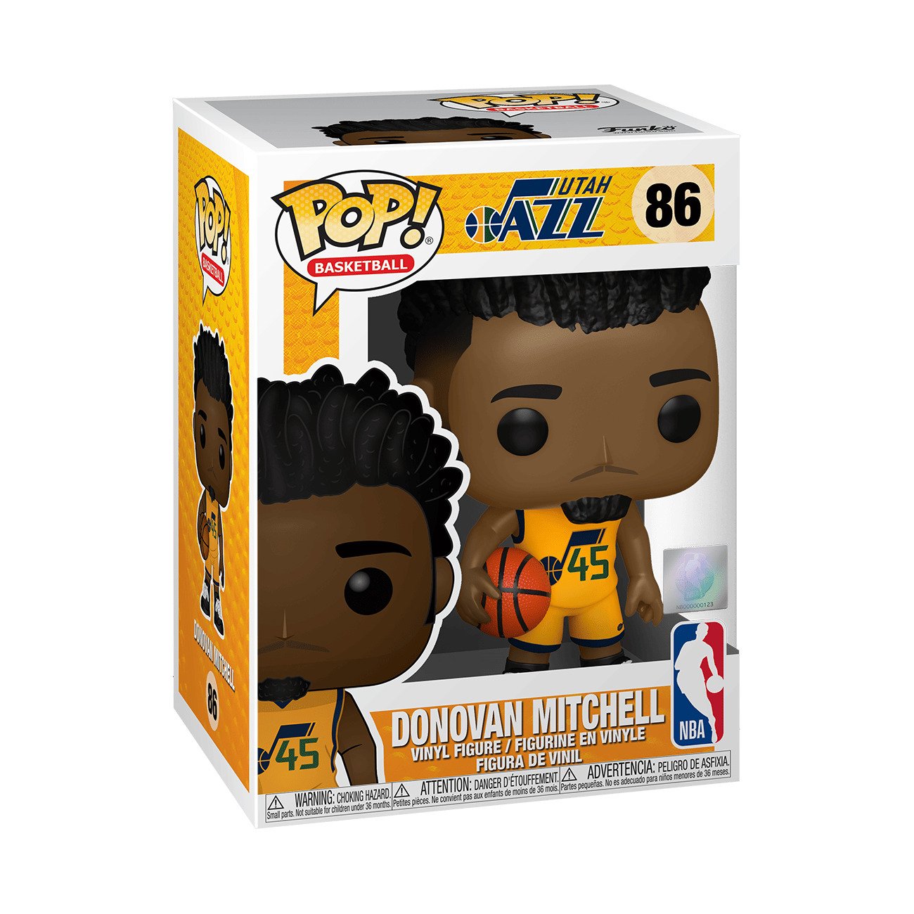 Funko Pop! Vinyl: Donovan Mitchell #86