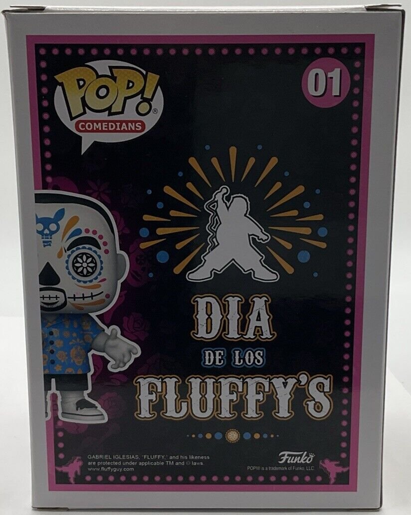 Funko POP! #01 Gabriel “Fluffy” Iglesias Dia De Los Fluffy Signed