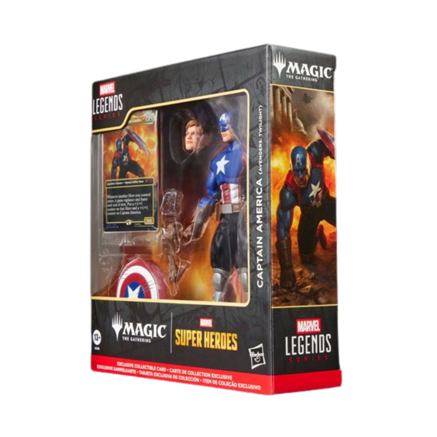 Marvel Legends Series Captain America Avengers: Twilight 6-Inch Action Figure with Shield, Accessories and Exclusive Foil Magic: The Gathering Card, Collectible Figure (PREORDER - Release Date October 2026)