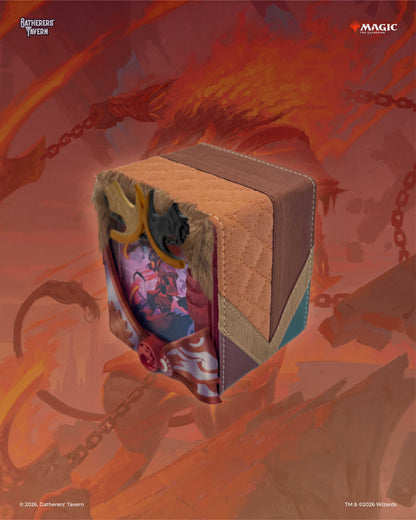 Reality Fracture Ajani Goldmane Domaru Finest Box – Fractured Reality Collectible, Sculpted Detail Design, Alternate World Display Piece for Collectors (PREORDER - Release Date December 30, 2026)