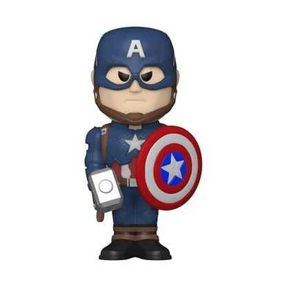 Captain America Funko Soda! Avengers: Endgame - Entertainment Earth Exclusive - Approx. 4" Vinyl Figure in Collectible Soda Can