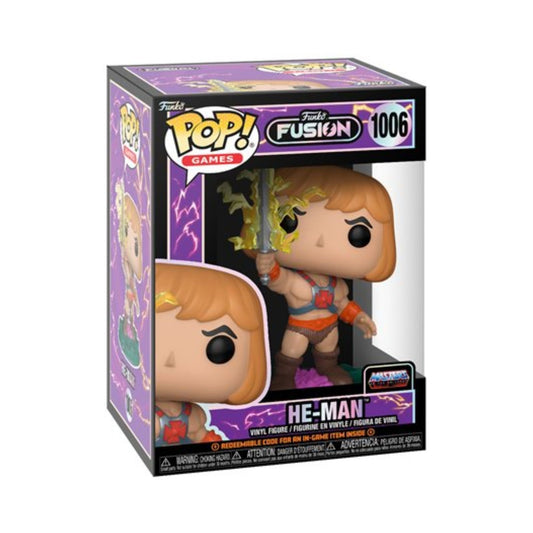 He-Man Funko Pop! Games Funko Fusion Master of The Universe - Collectible Vinyl Figure #1006  with Window Display Box