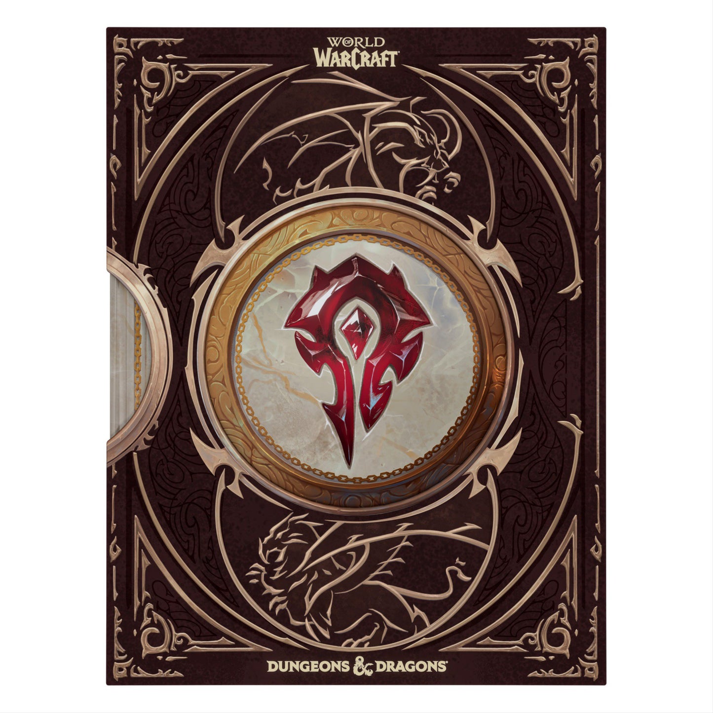 Dungeons & Dragons World of Warcraft Collector's Edition, Limited Edition RPG Book with Slipcase, Foil & Sculpted Covers, 13 Classes, 16 Species, Spells, Magic Items, Monsters & Dungeons (PREORDER - Release Date November 17, 2026)