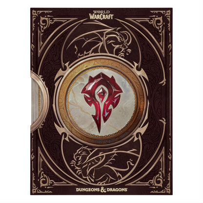 Dungeons & Dragons World of Warcraft Collector's Edition, Limited Edition RPG Book with Slipcase, Foil & Sculpted Covers, 13 Classes, 16 Species, Spells, Magic Items, Monsters & Dungeons (PREORDER - Release Date November 17, 2026)