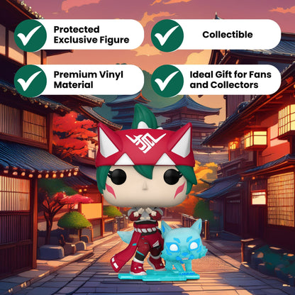 Kiriko Funko Pop! Games Overwatch2 - Approximately 4 1/2" Collectible Vinyl Figure #935 with Window Display Box