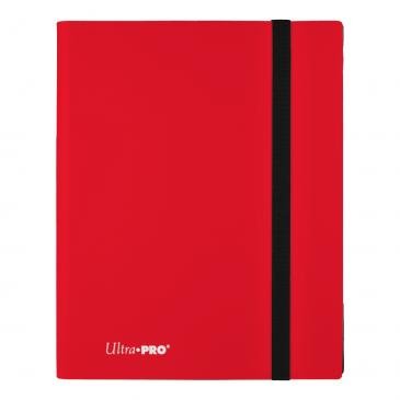 Ultra Pro PRO-Binder 9-Pocket – Apple Red | Side-Loading Trading Card Album | Holds 360 Cards | Acid-Free, Archival-Safe Collector Binder