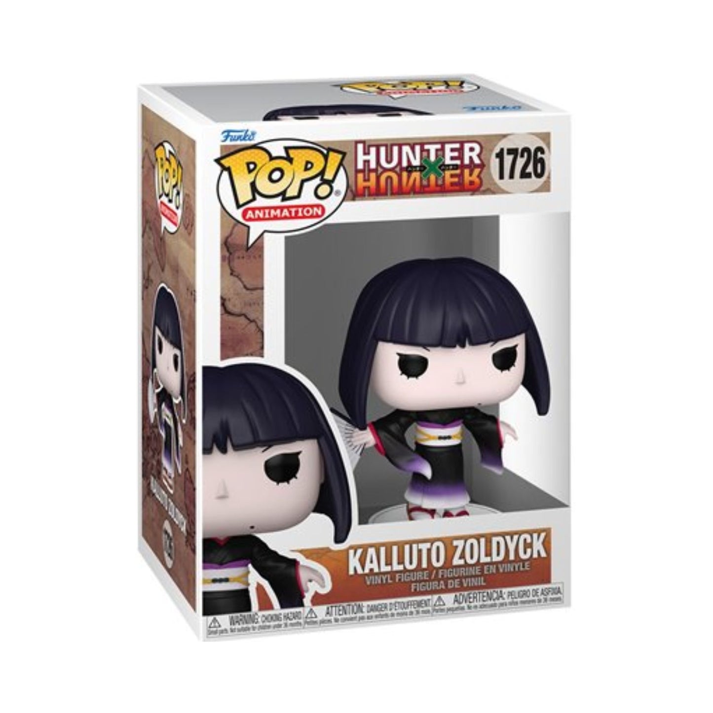 Kalluto Zoldyck Funko Pop! Animation Hunter X Hunter - Approx. 3 3/4" Collectible Vinyl Figure #1726 with Display Box Protector Case