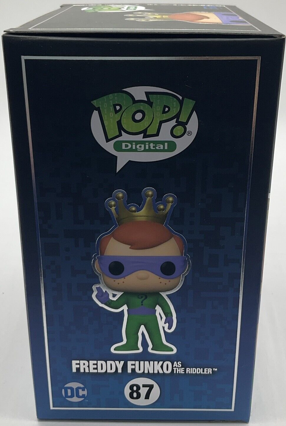 Funko Pop! Vinyl: DC Universe - Freddy Funko as the Riddler #87 (Digital Pop!)