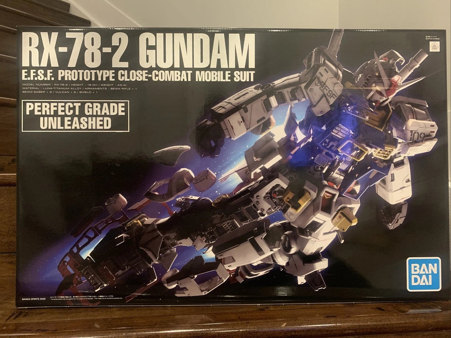 Bandai 1:60 PG Unleashed RX-78-2 Mobile Suit Gundam Model Kit – Premium Collector’s Masterpiece, Highly Articulated Anime Display Figure