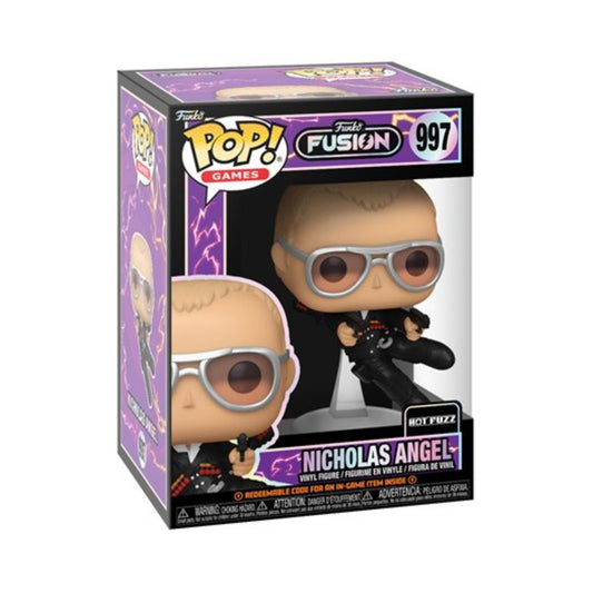 Nicholas Angel Funko Pop! Games Funko Fusion Hot Fuzz - Collectible Vinyl Figure #997 with Window Display Box