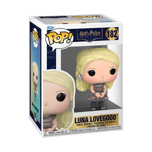Luna Lovegood in Dress #182 Funko Pop! Harry Potter - Approx. 3 3/4" Collectible Vinyl Figure Bundled with Display Box Protector Case