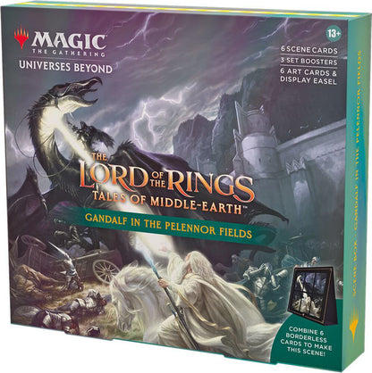 Magic: The Gathering Universes Beyond The Lord of the Rings Tales of Middle-earth Scene Box Gandalf in the Pelennor Fields