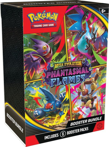 Pokémon Mega Evolution Phantasmal Flames Booster Bundle sealed Pokémon cards