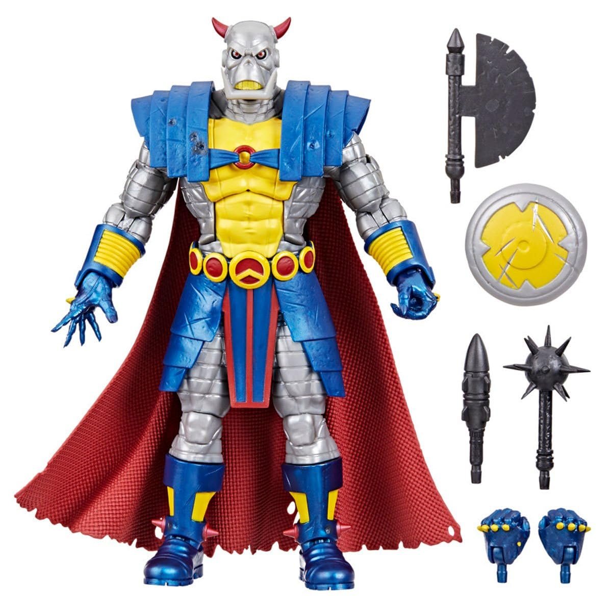 Death's Head Marvel Legends Super Heroes Series by Hasbro - Deluxe 6-Inch Action Figure - Exclusive Cybernetic Warrior with 6 Accessories, 7 3/5" Tall in Exclusive Window Box