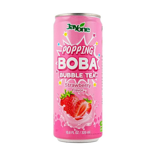 Jayone Popping Boba Bubble Tea Strawberry Flavor